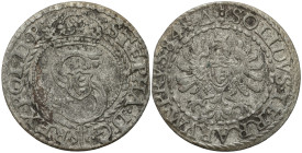 Stephan Batory 
POLSKA/ POLAND/ POLEN / POLOGNE / POLSKO

Stefan Batory. Schilling / Szelag 1584, Malbork – RARITY 

Rzadki szeląg malborski Stef...