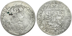 John II Casimir 
POLSKA/ POLAND/ POLEN / POLOGNE / POLSKO

Jan II Kazimierz. Ort (18 groszy) Groschen 1658 TLB, Kraków / Cracow – portret 

Rzadk...
