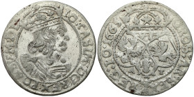 John II Casimir 
POLSKA/ POLAND/ POLEN / POLOGNE / POLSKO

Jan II Kazimierz. Szostak (6 Groschen - Groszy) 1665 AT, Bydgoszcz 

Resztki połysku w...
