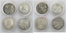 John II Casimir 
POLSKA/ POLAND/ POLEN / POLOGNE / POLSKO

Jan II Kazimierz. Szostak (6 Groschen - Groszy) 1660, Kraków / Cracow, group 4 coins 
...