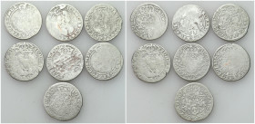 John II Casimir 
POLSKA/ POLAND/ POLEN / POLOGNE / POLSKO

Jan II Kazimierz. Szostak (6 Groschen - Groszy) 1661-1667, group 7 coins 

Zestaw zawi...