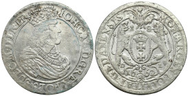 John II Casimir 
POLSKA/ POLAND/ POLEN / POLOGNE / POLSKO

Jan II Kazimierz. Ort (18 groszy) Groschen 1662, Gdansk / Danzig 
AW: Popiersie króla w...