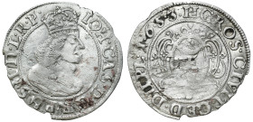 John II Casimir 
POLSKA/ POLAND/ POLEN / POLOGNE / POLSKO

Jan II Kazimierz. DwuGroschen (Grosz) 1653, Gdansk / Danzig - RARITY R8 
AW: Popiersie ...
