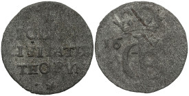 John II Casimir 
POLSKA/ POLAND/ POLEN / POLOGNE / POLSKO

Jan II Kazimierz. Schilling / Szelag 1666, Toruń 
AW: ICR 16 66 
RW: SOLID9 CIVITATIS ...