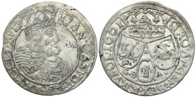 John II Casimir 
POLSKA/ POLAND/ POLEN / POLOGNE / POLSKO

Jan II Kazimierz. Szostak (6 Groschen - Groszy), 1661 GBA, Lwów – RARE 

Wariant z her...