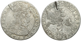 John II Casimir 
POLSKA/ POLAND/ POLEN / POLOGNE / POLSKO

Jan Kazimierz. Szostak (6 Groschen - Groszy) (6 groszy) 1666, Vilnius – RARITY 

Rzadk...