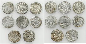 John II Casimir 
POLSKA/ POLAND/ POLEN / POLOGNE / POLSKO

Jan II Kazimierz. Schilling / Szelag 1652, Vilnius, group 8 pieces 

Kilka sztuk z poł...
