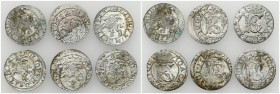 John II Casimir 
POLSKA/ POLAND/ POLEN / POLOGNE / POLSKO

Jan II Kazimierz. Schilling / Szelag 1652-1653, Vilnius, group 6 pieces 

Kilka sztuk ...