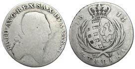 Duchy of Warsaw
POLSKA/ POLAND/ POLEN / POLOGNE / POLSKO

Księstwo Warszawskie. 1/3 talara (2 zloty) 1814 IB, Warszawa 
AW: Głowa księcia Fryderyk...