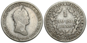 Polish Kingdom / Russia
POLSKA / POLAND / POLEN / RUSSIA / RUSSLAND / РОССИЯ

Królestwo Polskie. Nicholas I. 1 zloty 1830 FH, Warszawa 
AW: W wień...