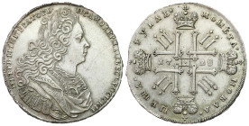 Russia 
RUSSIA / RUSSLAND / РОССИЯ

Russia, Peter II. Ruble 1728, St. Petersburg - VERY NICE 
AW: Popiersie cara w zbroi okrytej płaszczem
RW: W ...