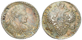 Russia 
RUSSIA / RUSSLAND / РОССИЯ

Russia. Anna. Ruble 1732, Moscow 
AW: Popiersie carycy w prawo, w małej koronie, legenda otokowa.
RW: Dwugłow...