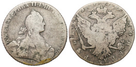 Russia 
RUSSIA / RUSSLAND / РОССИЯ

Russia. Catherine II. Ruble 1771 СПБ-ЯЧ, St. Petersburg 
AW: Popiersie Katarzyny w prawo, legenda otokowa.
RW...