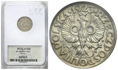 Second Polish Republic - A unique collection of penny coins, part 2
POLSKA / POLAND / POLEN / POLOGNE / POLSKO

II RP. 20 groszy 1923 GCN MS65 

...