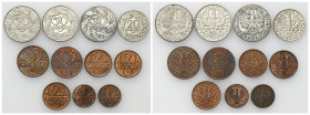 Second Polish Republic - A unique collection of penny coins, part 2
POLSKA / POLAND / POLEN / POLOGNE / POLSKO

II RP. 1 do 50 groszy 1923-1938, gr...