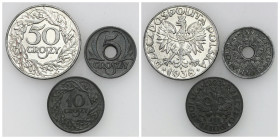 Second Polish Republic - A unique collection of penny coins, part 2
POLSKA / POLAND / POLEN / POLOGNE / POLSKO

Generalna Gubernia. 5-50 groszy 192...