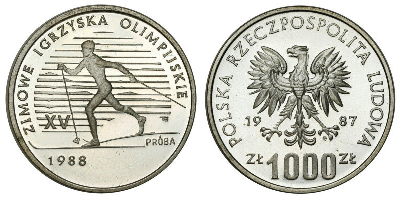 Probe coins Polish People Republic (PRL) and Poland
POLSKA / POLAND / POLEN / P...