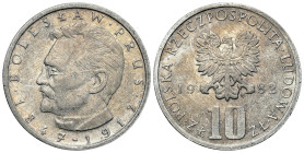 Probe coins Polish People Republic (PRL) and Poland
POLSKA / POLAND / POLEN / PROBA / PATTERN

PRL. PROBA / PATTERN aluminium 10 zlotych 1983 Boles...