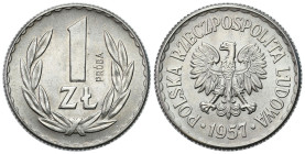 Probe coins Polish People Republic (PRL) and Poland
POLSKA / POLAND / POLEN / PROBA / PATTERN

PRL. PROBA / PATTERN Nikiel 1 zloty 1957 

Nakład ...