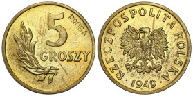 Probe coins Polish People Republic (PRL) and Poland
POLSKA / POLAND / POLEN / PROBA / PATTERN

PRL. PROBA / PATTERN mosiądz 5 groszy 1949 - NAKŁAD ...