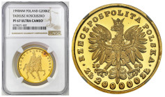 Polish Gold Coins since 1949
POLSKA / POLAND / POLEN / POLOGNE / POLSKO

TRYPTYK GOLD 200.000 zlotych 1990 Tadeusz Kościuszko NGC PF67 ULTRA CAMEO ...