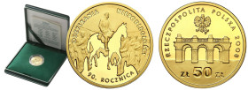Polish Gold Coins since 1949
POLSKA / POLAND / POLEN / POLOGNE / POLSKO

III RP. 37 zlotych 2009, ks. Jerzy Popiełuszko 

Piękny, menniczy egzemp...