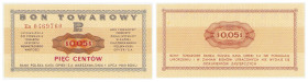 PEKAO merchandise vouchers
POLSKA / POLAND / POLEN / POLOGNE / POLSKO

Bank PEKAO S.A. Bon na 5 cent 1969 seria Ea - BEAUTIFUL 

Rzadko spotykane...