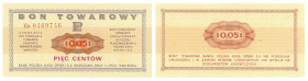 PEKAO merchandise vouchers
POLSKA / POLAND / POLEN / POLOGNE / POLSKO

Bank PEKAO S.A. Bon na 5 cent 1969 seria Ea - BEAUTIFUL 

Rzadko spotykane...