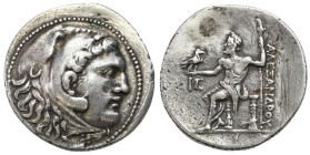 Ancient coins: Greece
Greece, Macedonia. Alexander the Great 336-323 BC, Tetradrachma 
AW: Głowa Herkulesa w skalpie lwa, w prawo
RW: Zeus na troni...