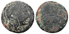 Ancient coins: Greece
Greece. Pontos. Mitrades VI (120-63 BC), Amiso 
AW: Głowa Ateny w hełmie
RW: Parseusz trzymający odciętą głowę w lewej ręce, ...