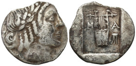 Ancient coins: Greece
Greece, Lycia. Hemidrachma circa 27-20 BC, Masikytes 
AW: Głowa Apollina w prawo
RW: W kwadracie incusum lira, po bokach lite...