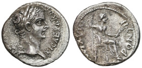 Ancient coins: Roman Empire (Rome)
Roman Empire. Tiberius (14-370). Denarius 36-37, Lugdunum - RARE 
AW: Głowa cesarza w wieńcu laurowym w prawo, na...