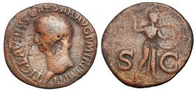 Ancient coins: Roman Empire (Rome)
Roman Empire. Claudius (41-54). Ace 50-54 
AW: Głowa Klaudiusza w lewo, napis: TI CLAVDIVS CAESAR AVG P M TR P IM...