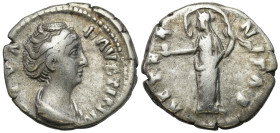 Ancient coins: Roman Empire (Rome)
Roman Empire Faustina the Elder (105 - 141) times of Antoninus Pius, issue from 141 - 161 CE Rome 

Moneta z cer...