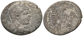 Ancient coins: Roman Empire (Rome)
Provincial Rome, Syria - Antioch - Caracalla (198-217). Tetradrachma dime 

Resztki srebrzenia.

Details: 9,44...