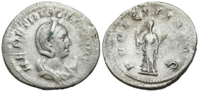 Ancient coins: Roman Empire (Rome)
Roman Empire. Herennia Etruscilla. Antoninian 249-251, Rome 
AW: Popiersie cesarzowej w prawo, HER ETRVSCILLA AVG...