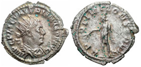 Ancient coins: Roman Empire (Rome)
Roman Empire. Valerian I (253-260) Antoninian, Rome 
AW: Popiersie cesarza z „koroną promienistą” (corona radiata...