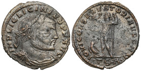 Ancient coins: Roman Empire (Rome)
Roman Empire, Licinius I (308324). Follis 319, Thessaloniki 
AW: Popiersie cesarza w prawo, IMP LIC LICINIVS P F ...