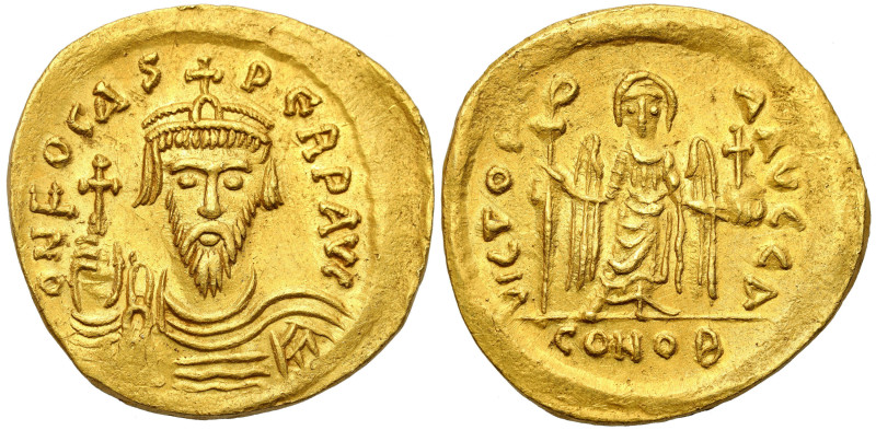 Byzantium
Byzantium. Focas (602-610). Solidus 607-609, Constantinople - BEAUTIF...
