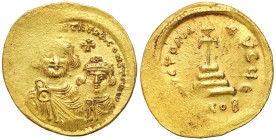 Byzantium
Byzantium, Heraclius and Heraclius Constantine (613638). Solidus 616625, Constantinople 
AW: Popiersia obu cesarzy w diademach zwieńczonyc...