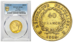 France
France, Napoleon Bonaparte (18041815). 40 francs 1808 H, La Rochelle PCGS XF45 

Moneta w slabie PCGS z notą XF45Nakład 11.577 sztuk&nbsp;
...