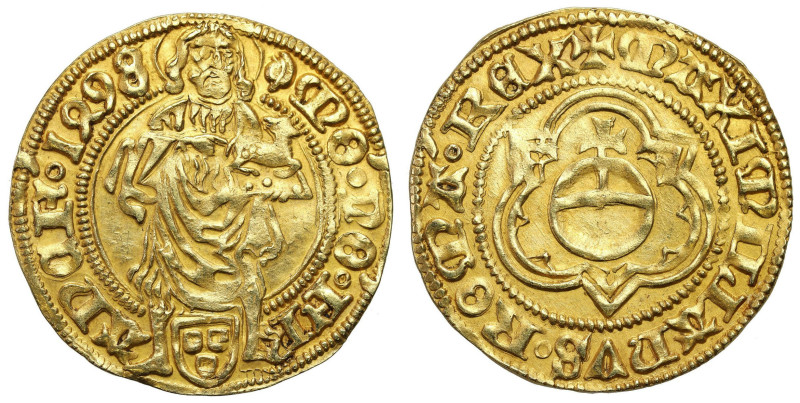 Germany
Germany, Frankfurt. Maximillian I (1486-1508). Goldgulden 1498 
AW: Ja...