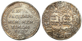 Germany
Germany, Brunswick-Wolfenbttel. Heinrich Julius (15891613). Thaler 1597, Goslar 
AW: Napis w pięciu wierszach: RECTE FACIENDO NEMINEM TIMES ...
