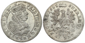 Germany
Germany, Prussia. Frederick William. Ort (18 groszy) 1685 HS, Knigsberg NICE 

Ładnie zachowany egzemplarz, sporo połysku.&nbsp;

Details...