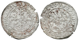 Germany
Germany, Hessen. Ludwig II (1413-1458). A penny without a date 

Miejscowo niedobity.&nbsp;

Details: 1,86 g Ag 
Condition: 3 (VF) 
Lit...