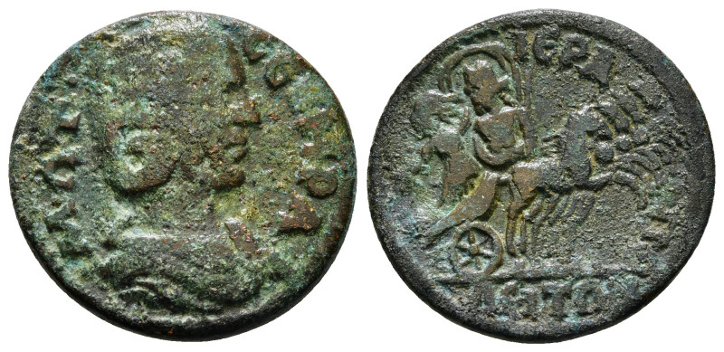 PHRYGIA. Hierapolis. Otacilia Severa (Augusta, 244-249). Ae Obv : Μ ΩΤ ϹƐΥΗΡΑ; d...