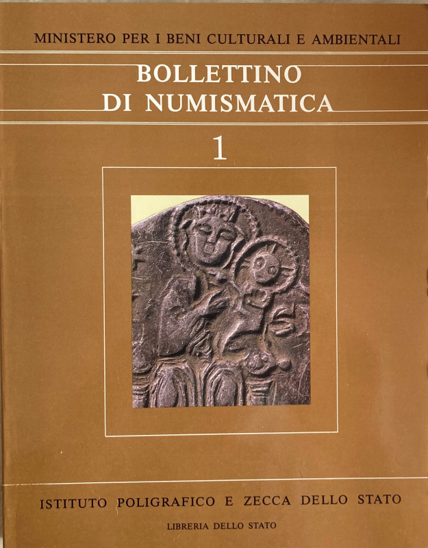 Bollettino di Numismatica. Istituto Poligrafico e Zecca dello Stato, Luglio-Dice...