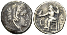 Alexander III 'the Great' AR Tetradrachm, Amphipolis, lifetime issue 

Alexander III 'the Great' (336-323 BC). AR Tetradrachm (24-25 mm, 16.79 g), A...