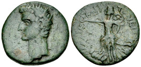 Claudius AE23, Knossos 

Crete, Knossos. Claudius (41-54 AD). AE24 (8.19 g).
Obv. [DIVVS AVGVSTVS CYTHERO ITER IIVIR], Radiate head to left.
Rev. ...
