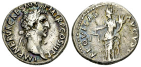 Nerva AR Denarius, Aequitas reverse 

Nerva (98-98 AD). AR Denarius (17 mm, 3.54 g), Rome, 97.
Obv. IMP NERVA CAES AVG P M TR P COS III P P, Laurea...
